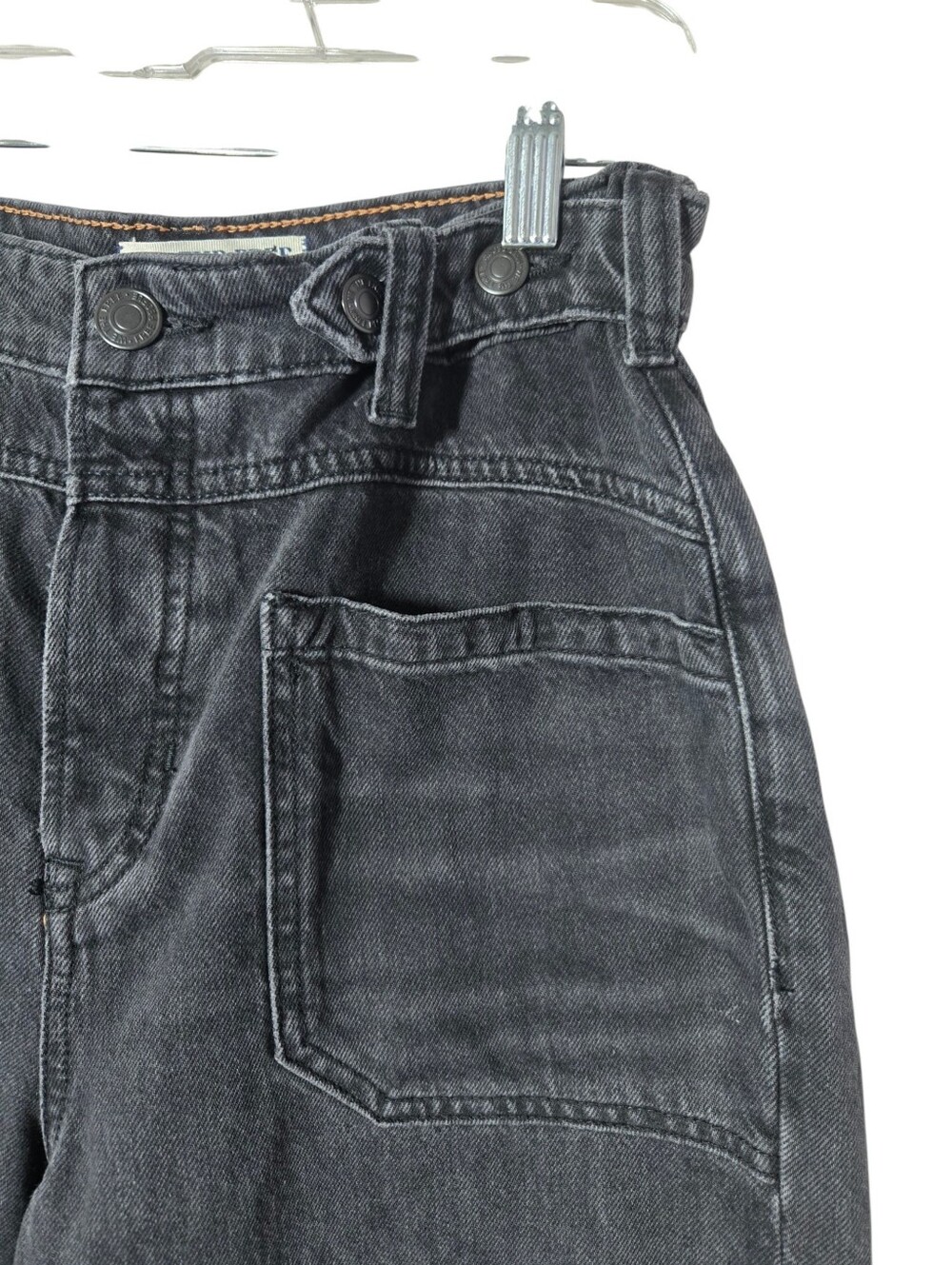 Free People We The Free Palmer Cuffed Baggy Jean Cotton Relaxed Wide-Leg - Picture 9 of 16
